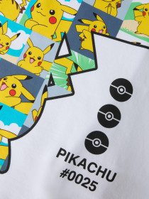 NAME IT T-shirt Asla Pokemon Bright White